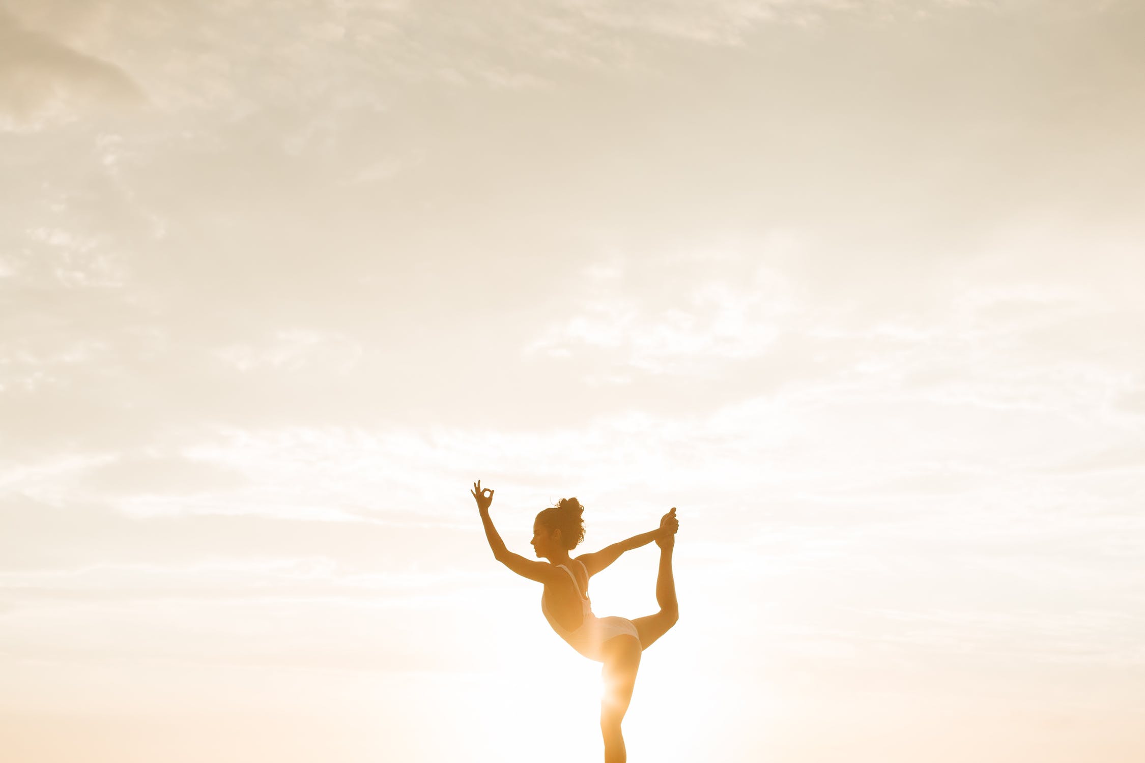 Girl doing Yoga